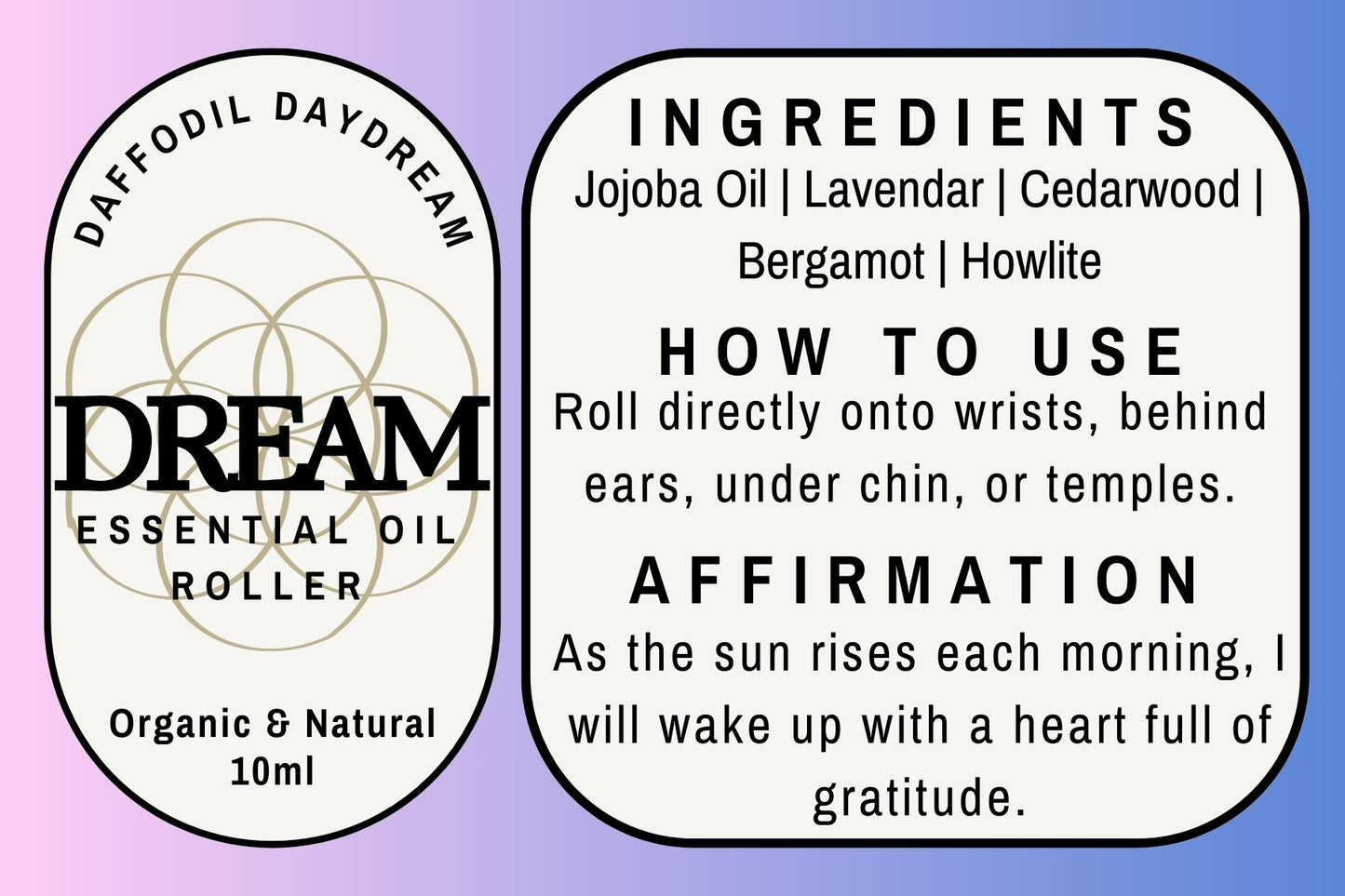 Dream Essential Oil Roller