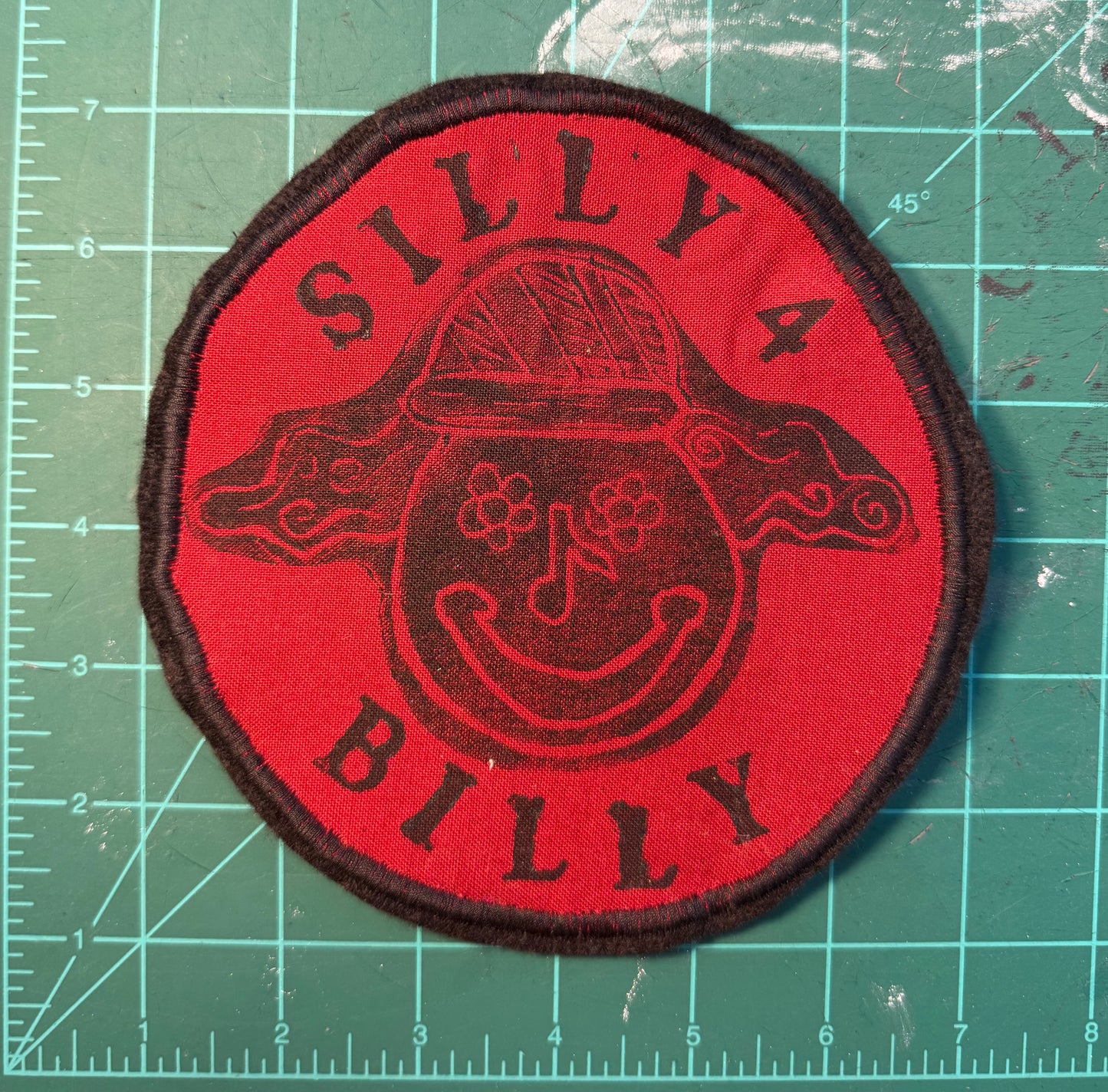 Silly 4 Billy/Clown Sew On Patch