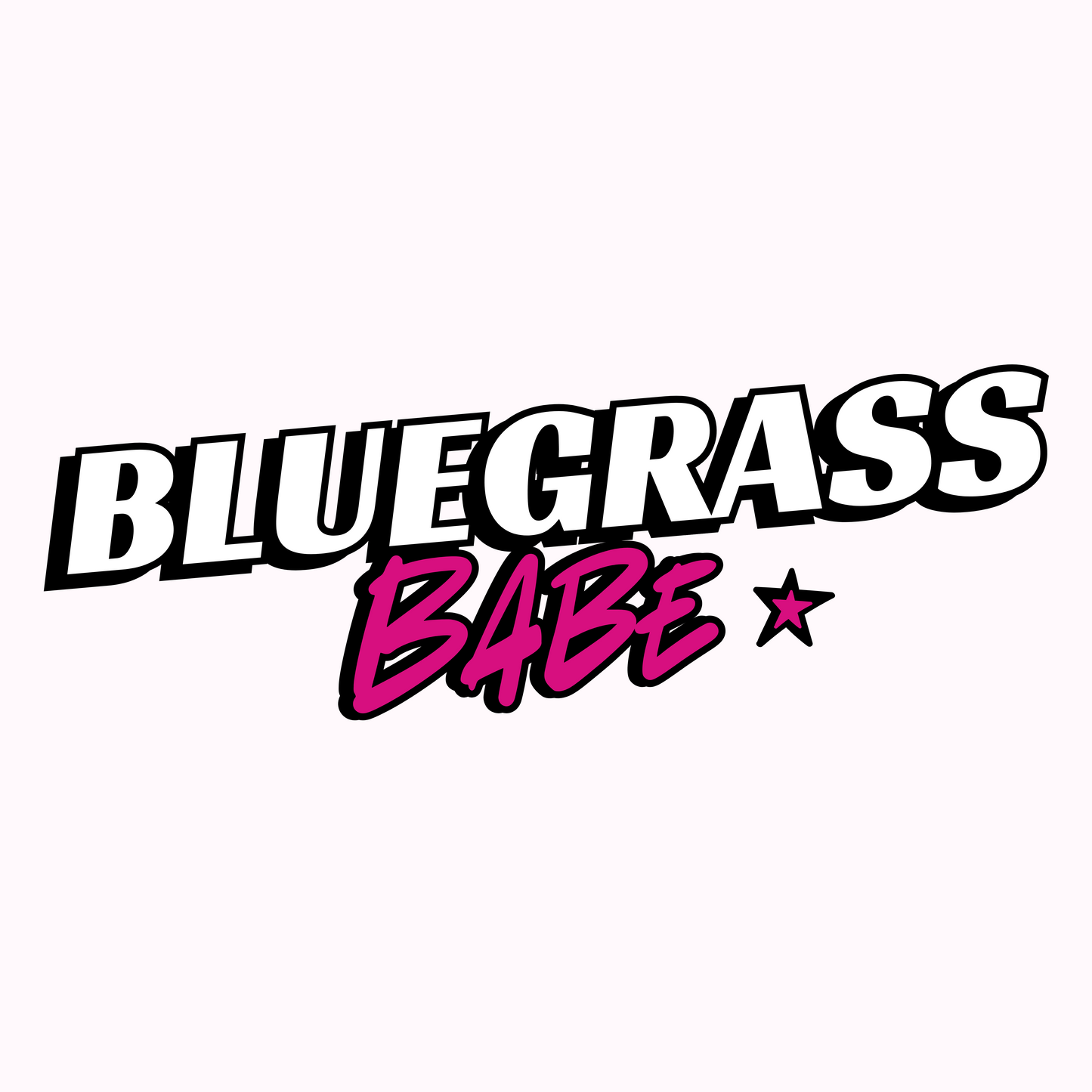 Bluegrass Babe Sticker