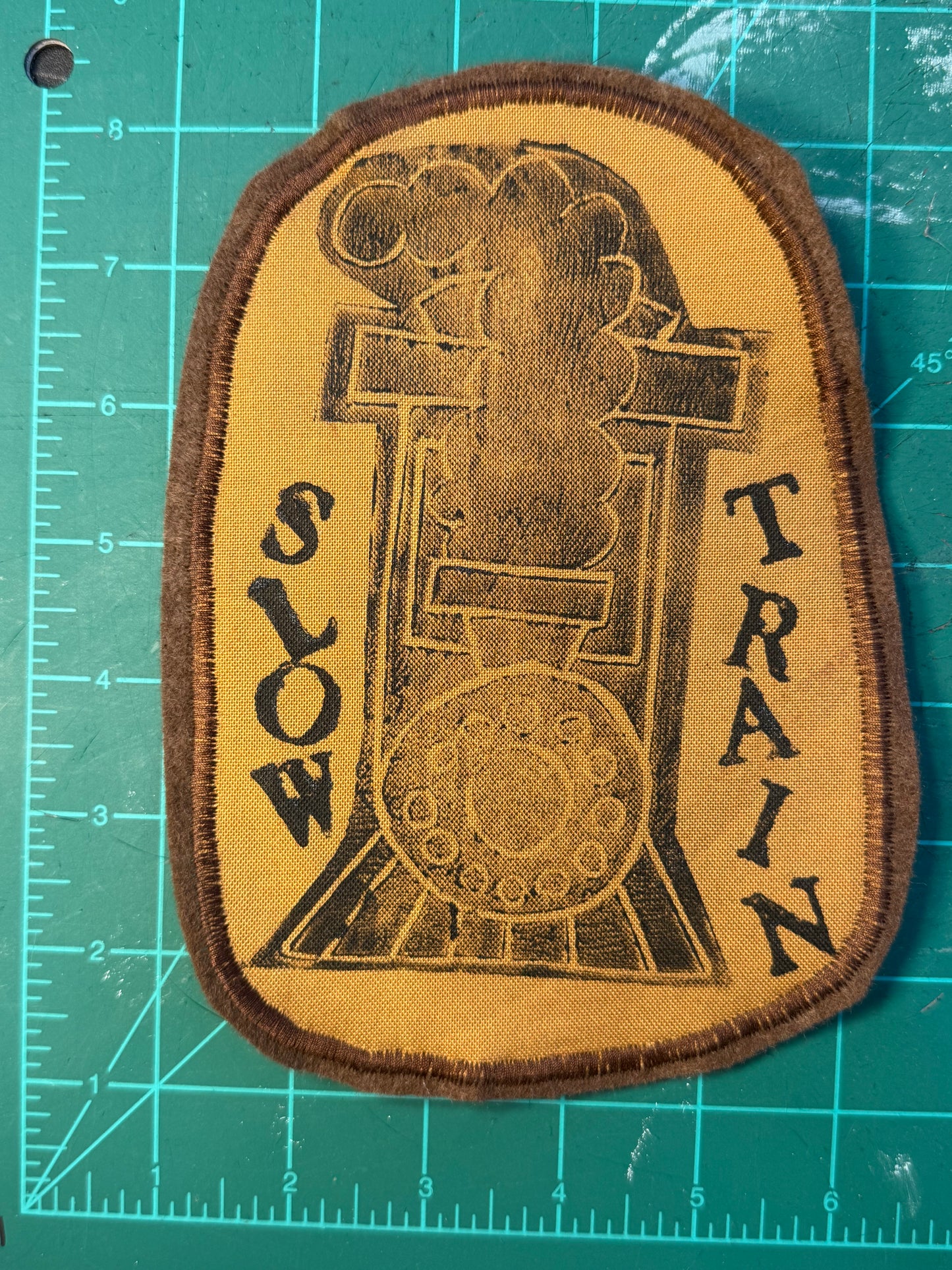 Slow Train/Long Ride Sew On Patch