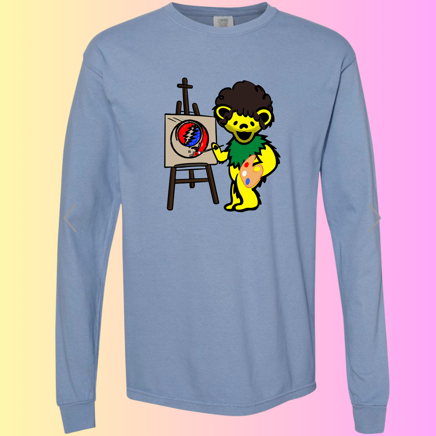 Bob Ross Bear T Shirt