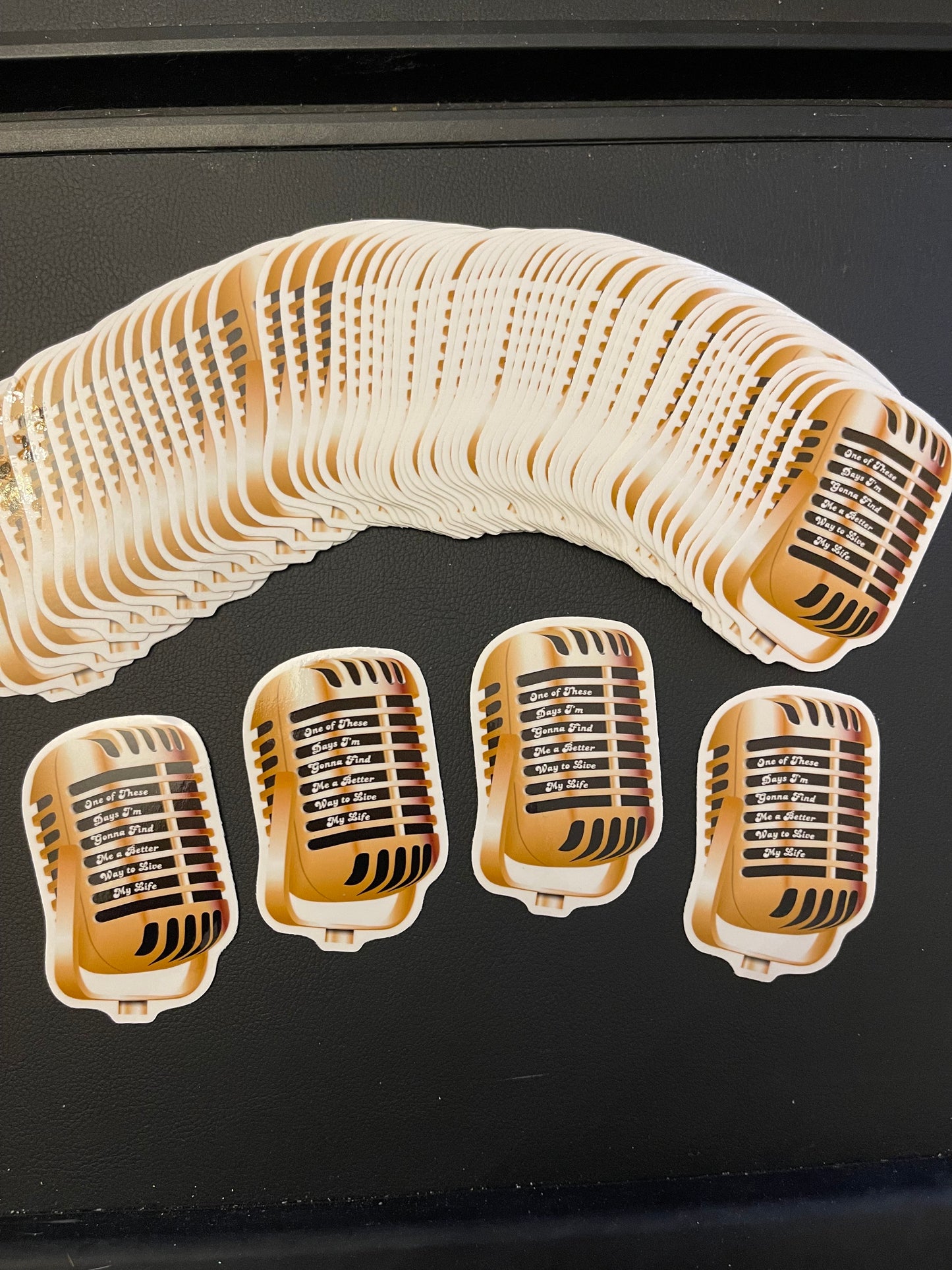 Richard Petty Microphone Sticker