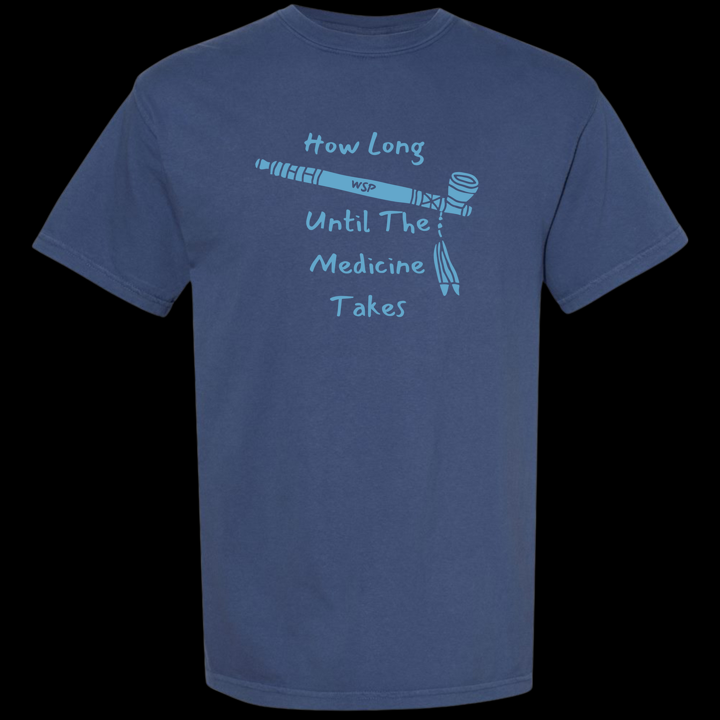 Blue Indian T Shirt/Hoodie