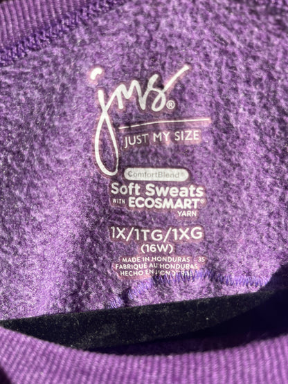 Purple Mushroom Crewneck