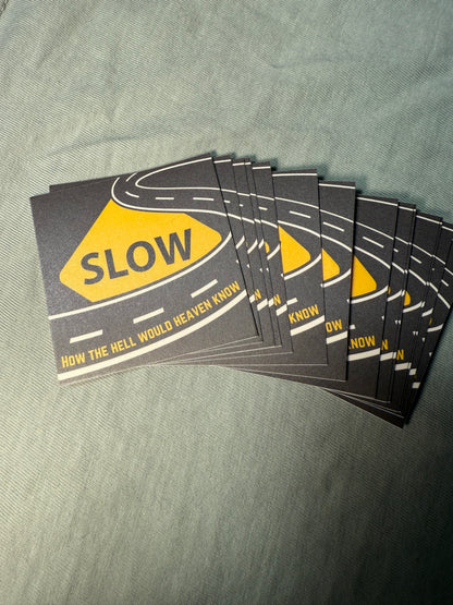 In The Clear Sticker