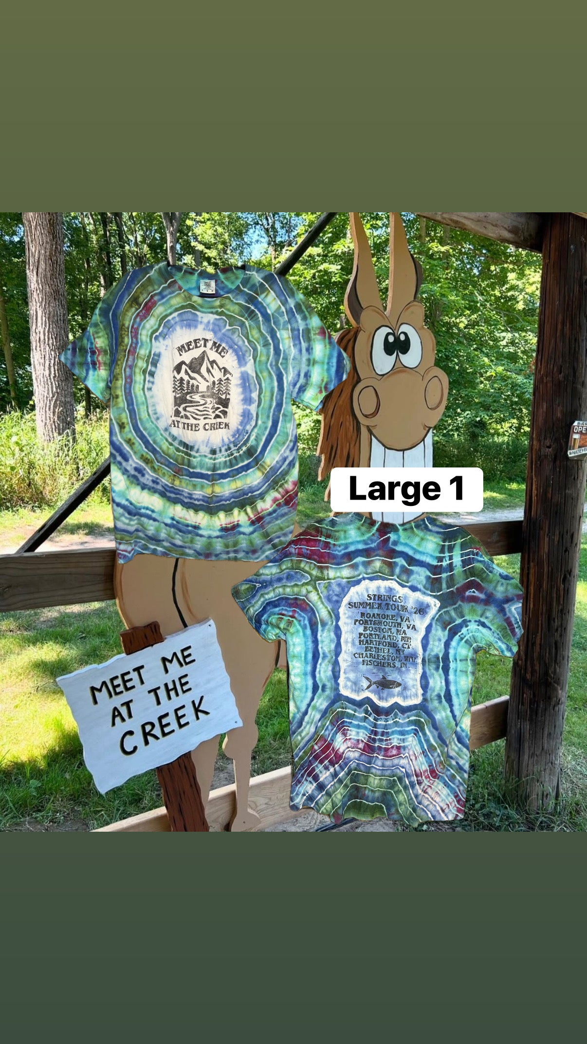 MMATC Ice Dye Tour Shirts