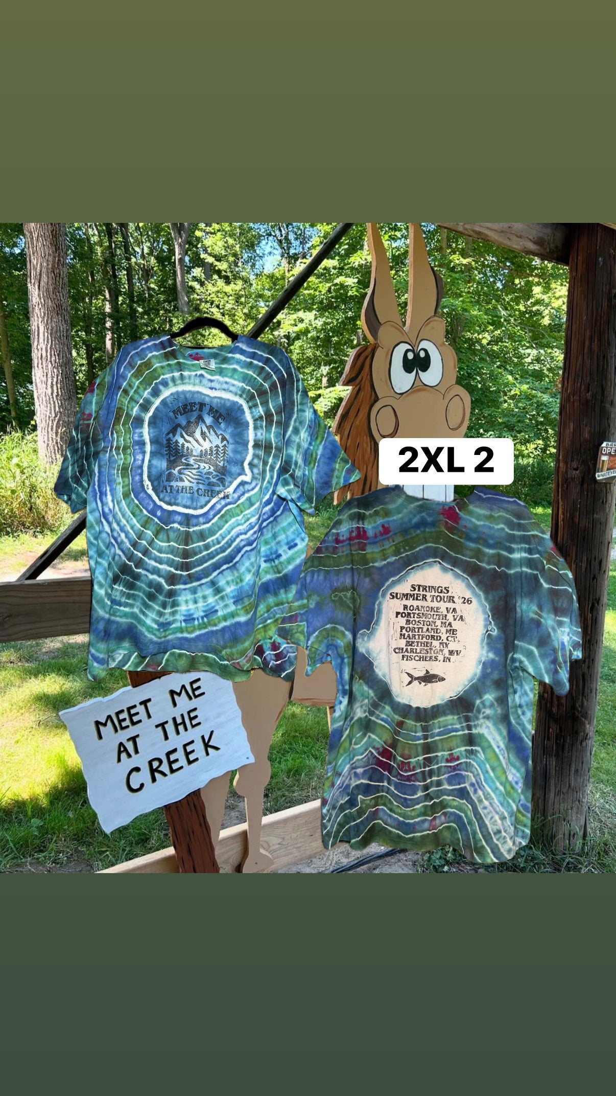 MMATC Ice Dye Tour Shirts
