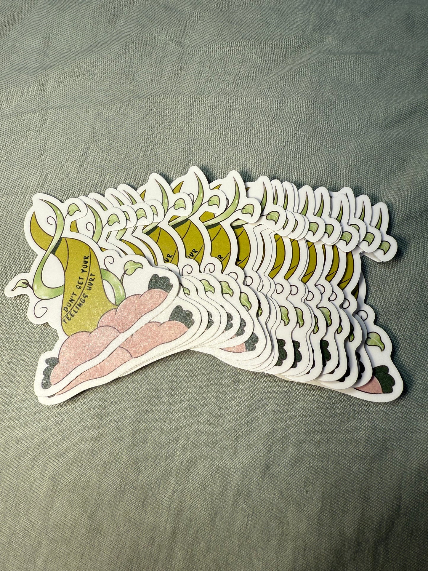 Lumpy Beanpole and Dirt Sticker
