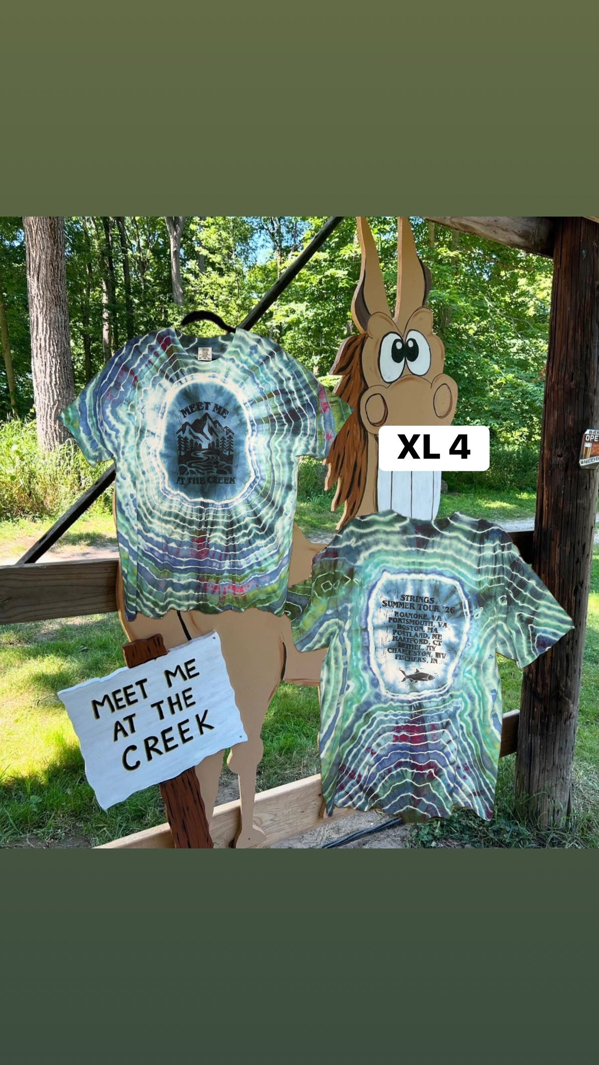 MMATC Ice Dye Tour Shirts