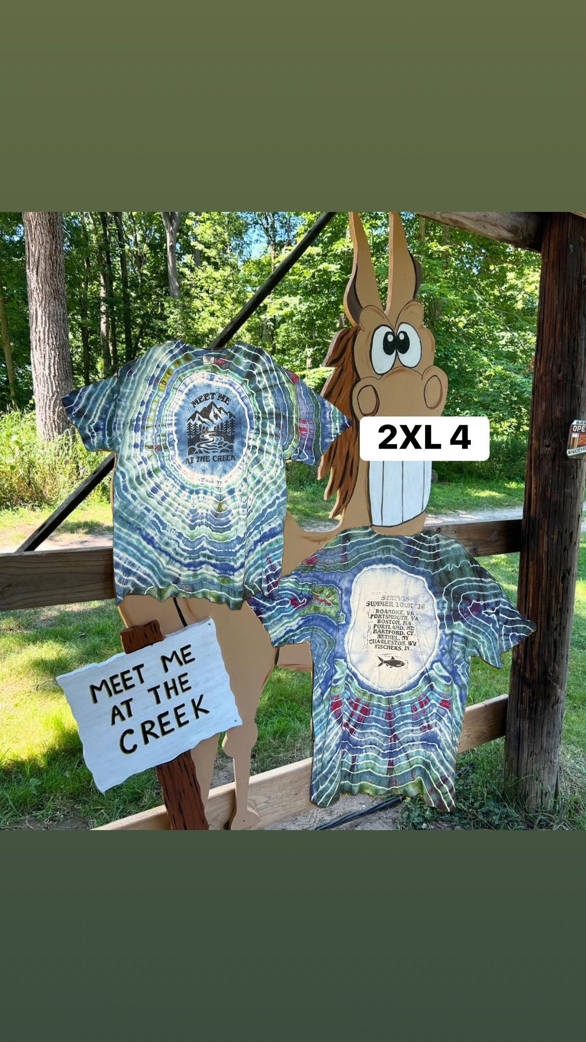 MMATC Ice Dye Tour Shirts