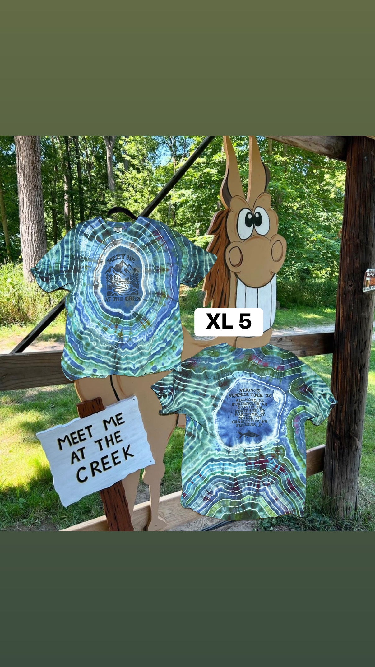 MMATC Ice Dye Tour Shirts