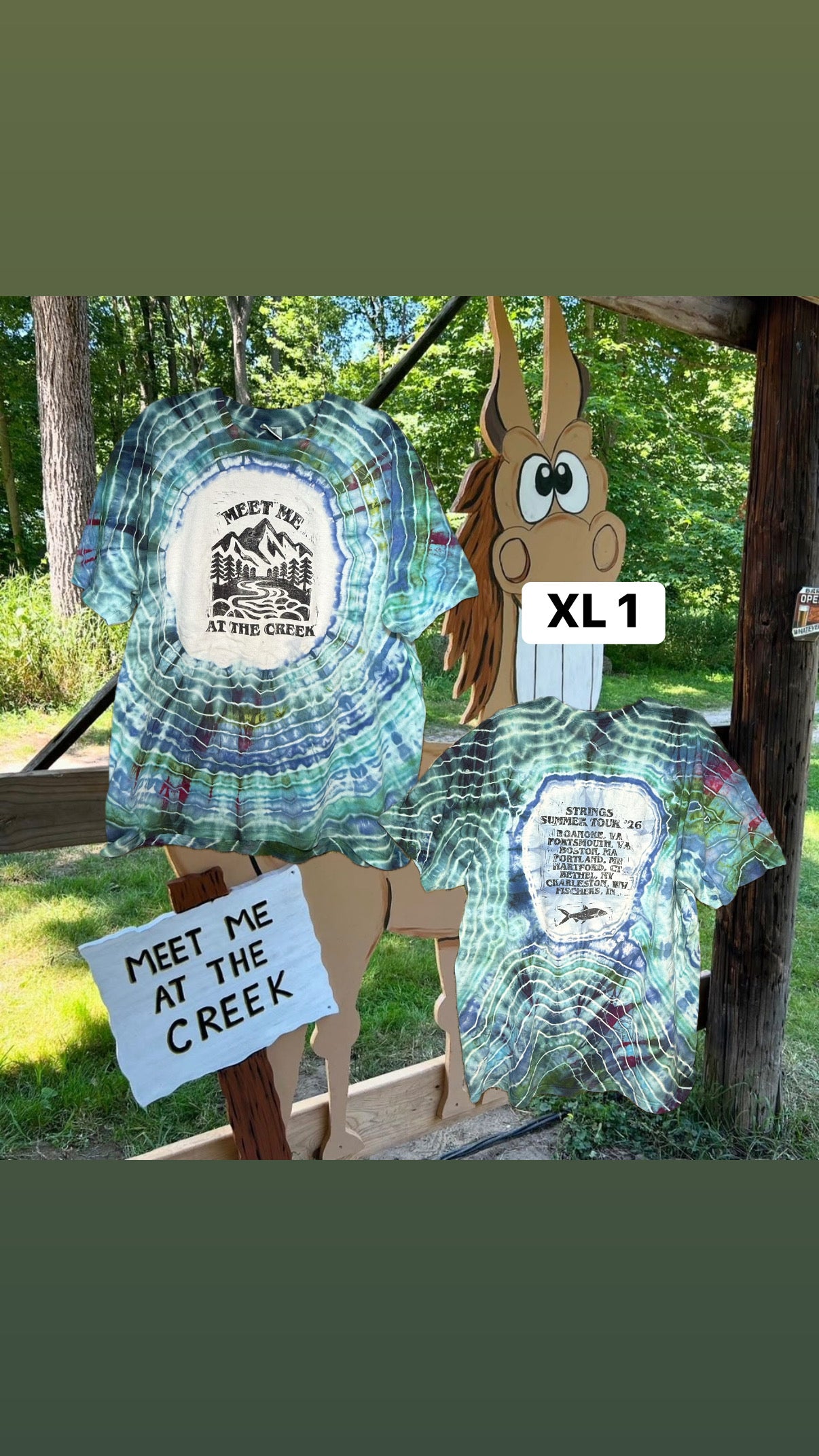 MMATC Ice Dye Tour Shirts