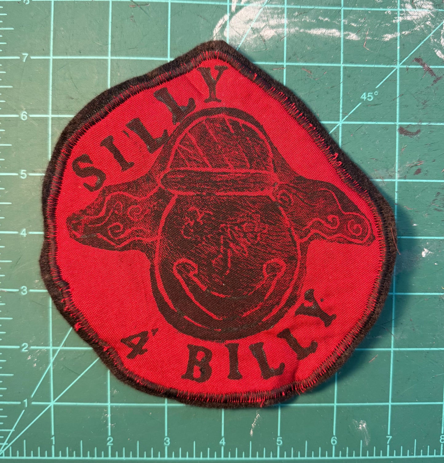 Silly 4 Billy/Clown Sew On Patch