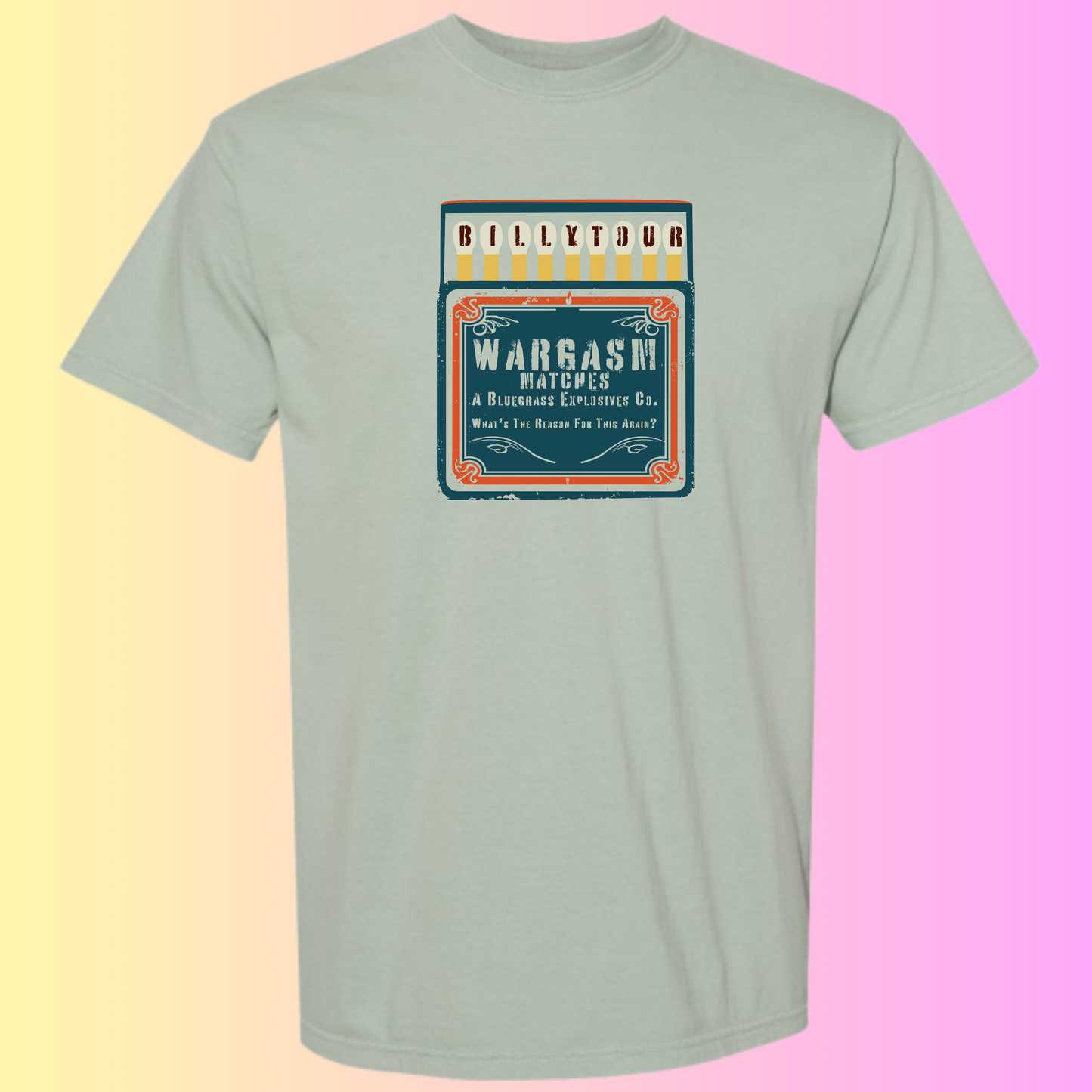 Spring Tour 2026 Wargasm Matches T Shirt
