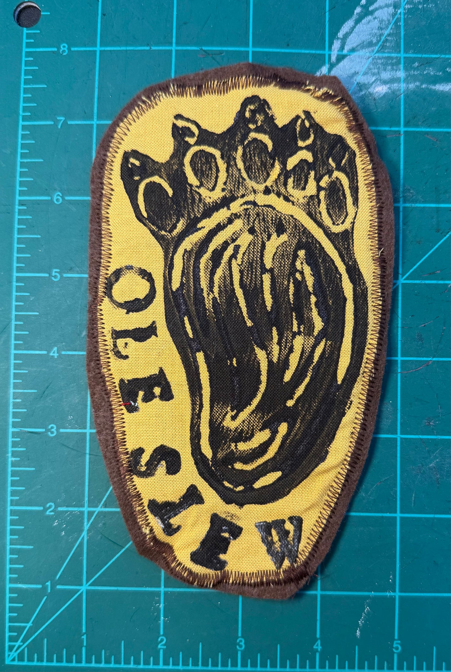 Ole Slew/Bear Tracks  Sew On Patch