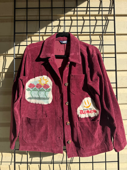 Upcycled Corduroy Button Up