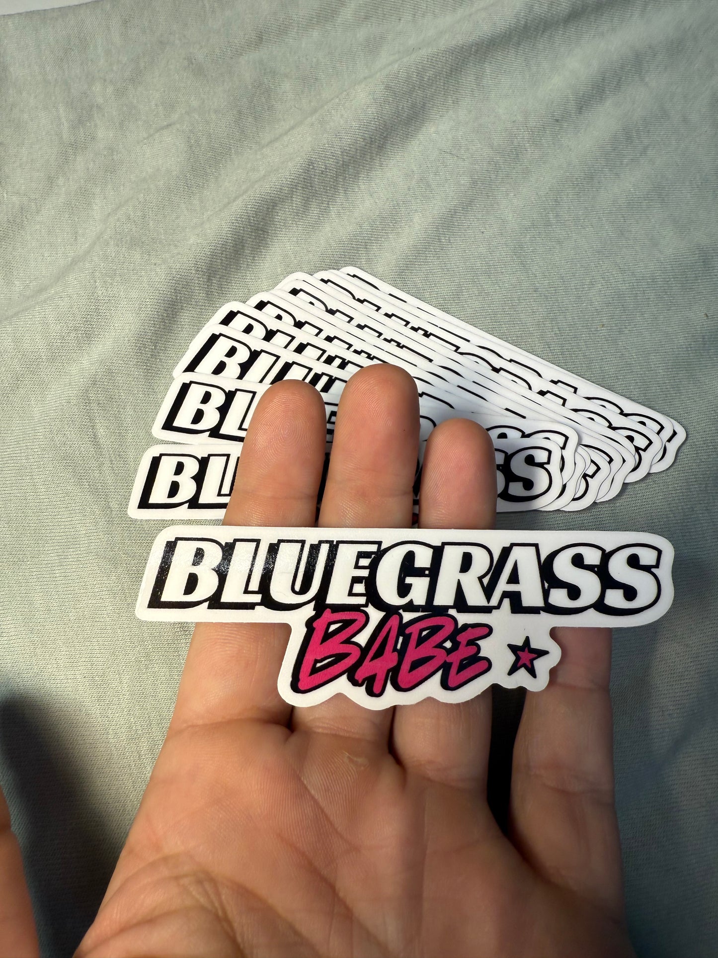 Bluegrass Babe Sticker