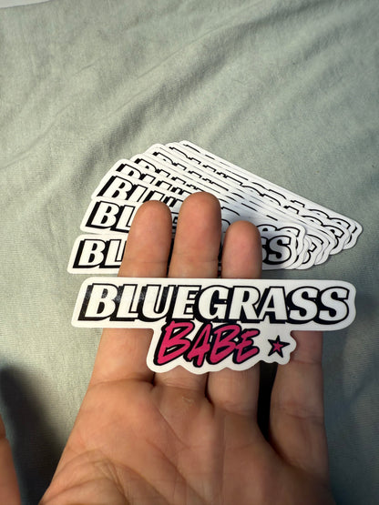 Bluegrass Babe Sticker