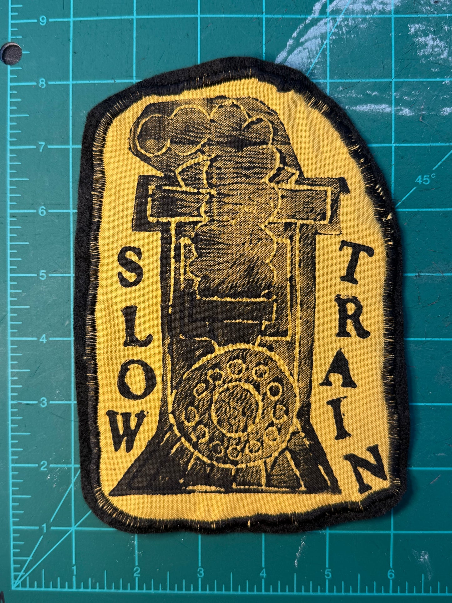 Slow Train/Long Ride Sew On Patch