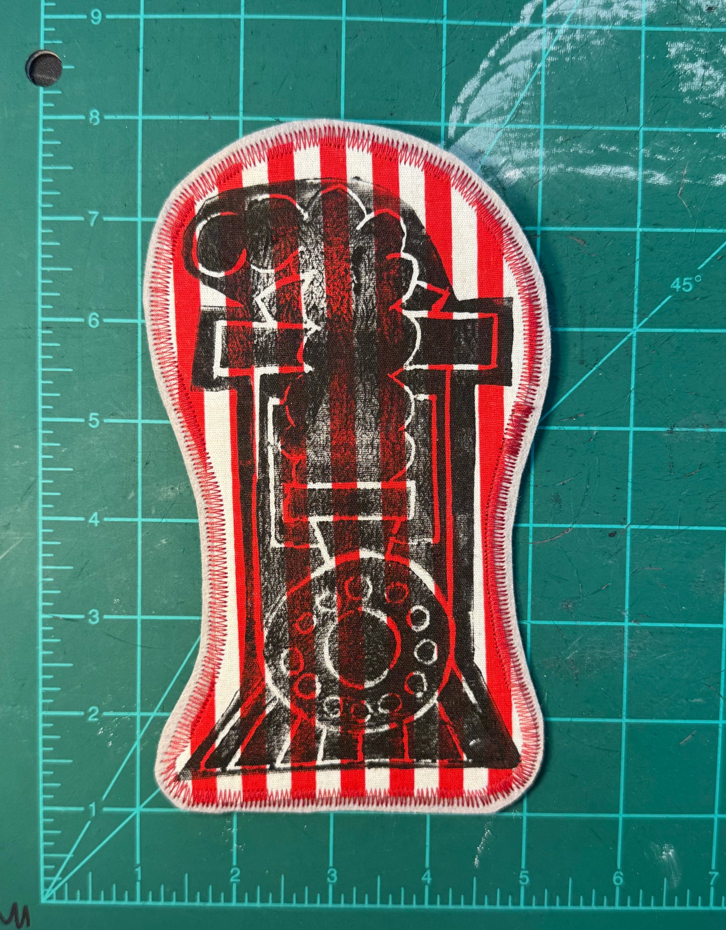 Slow Train/Long Ride Sew On Patch