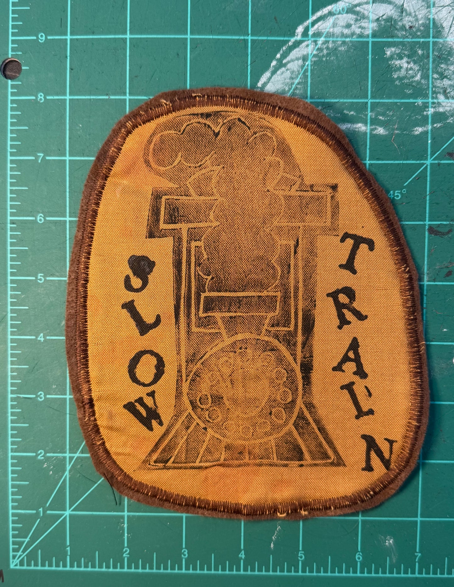 Slow Train/Long Ride Sew On Patch