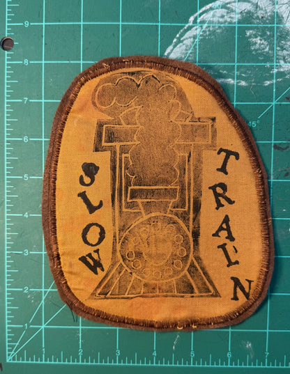 Slow Train/Long Ride Sew On Patch