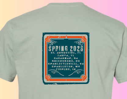 Spring Tour 2026 Wargasm Matches T Shirt