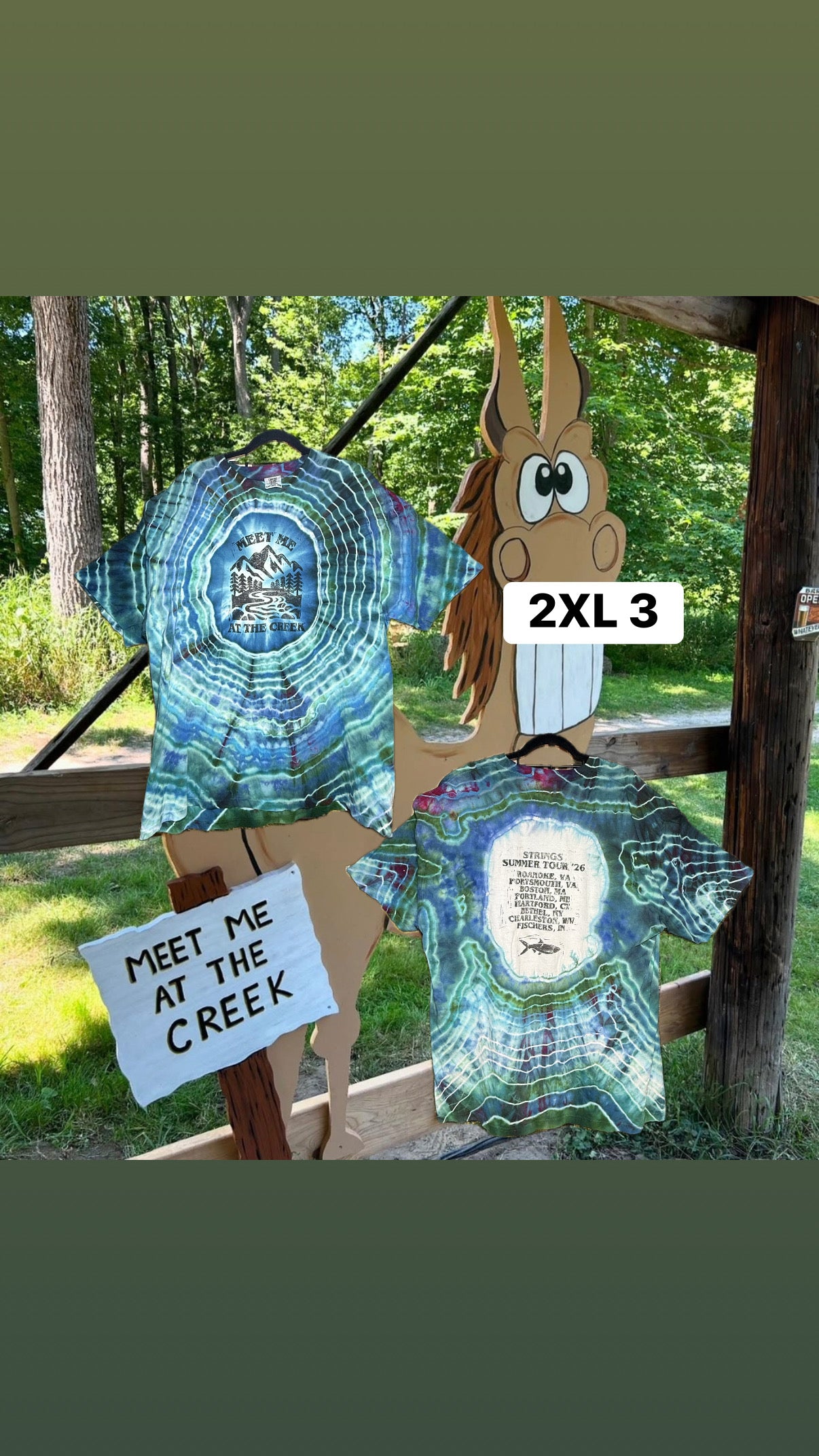 MMATC Ice Dye Tour Shirts