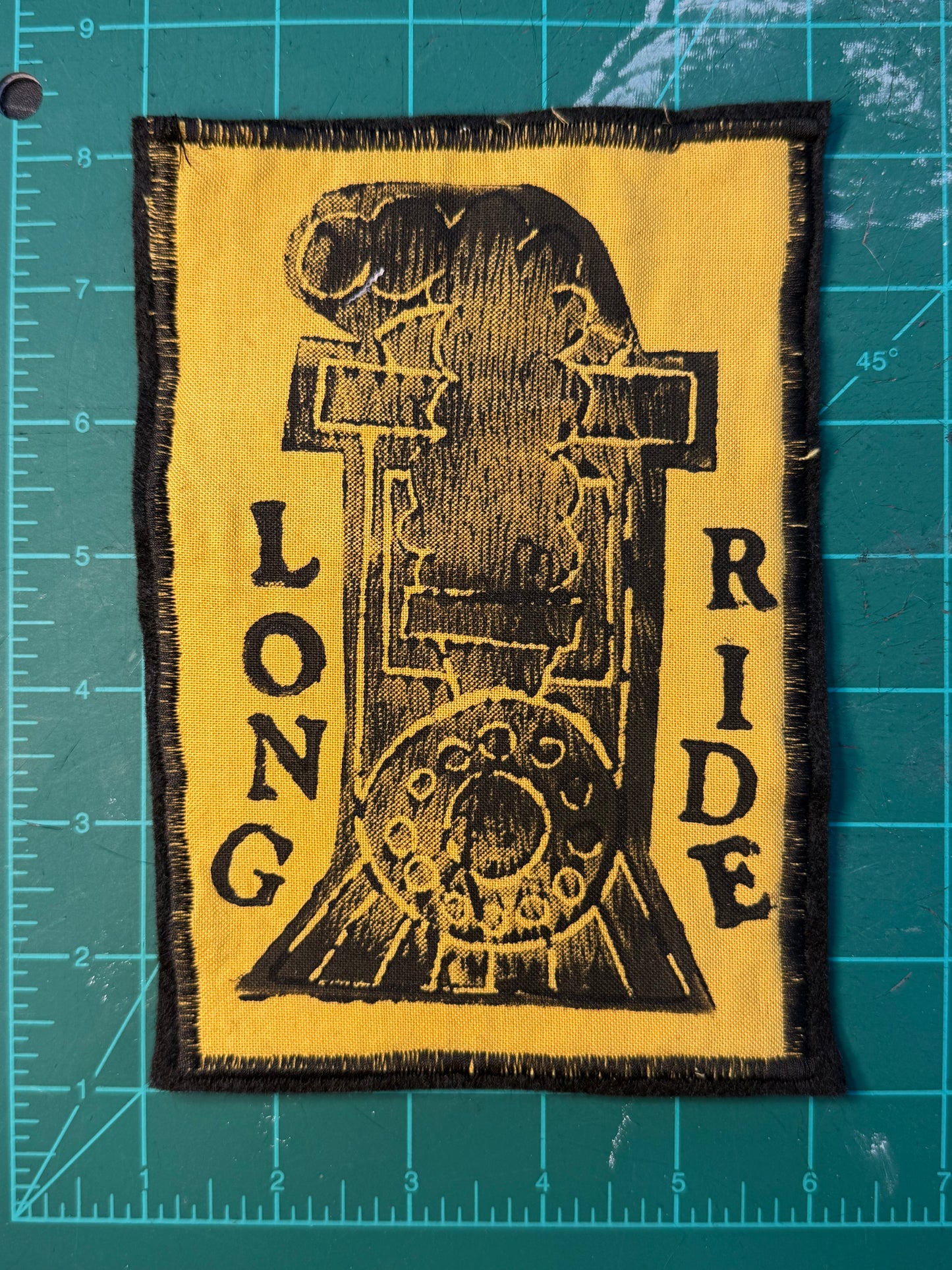 Slow Train/Long Ride Sew On Patch