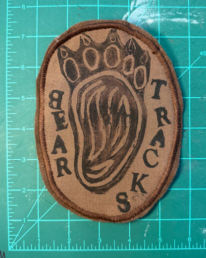 Ole Slew/Bear Tracks  Sew On Patch