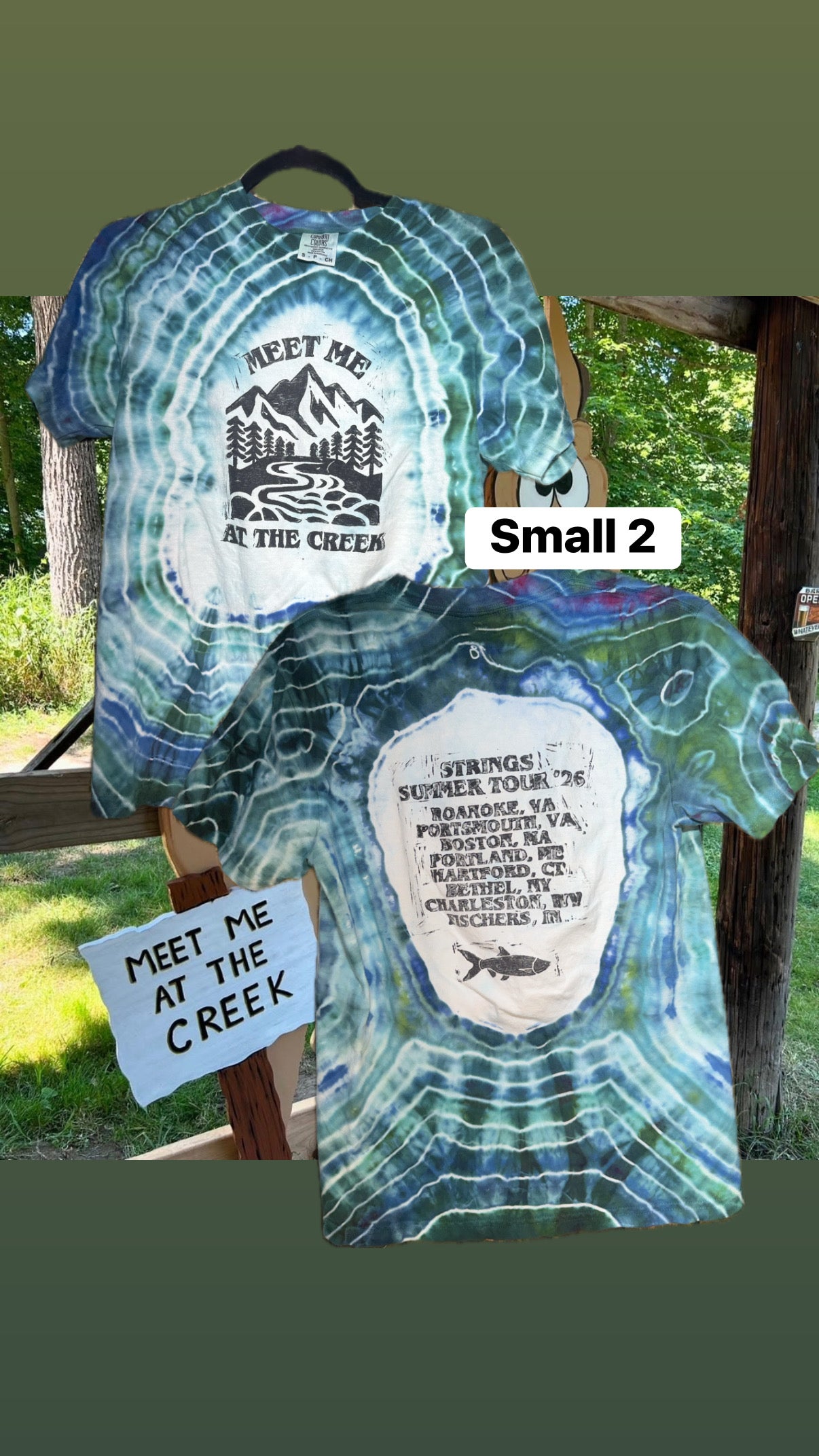 MMATC Ice Dye Tour Shirts