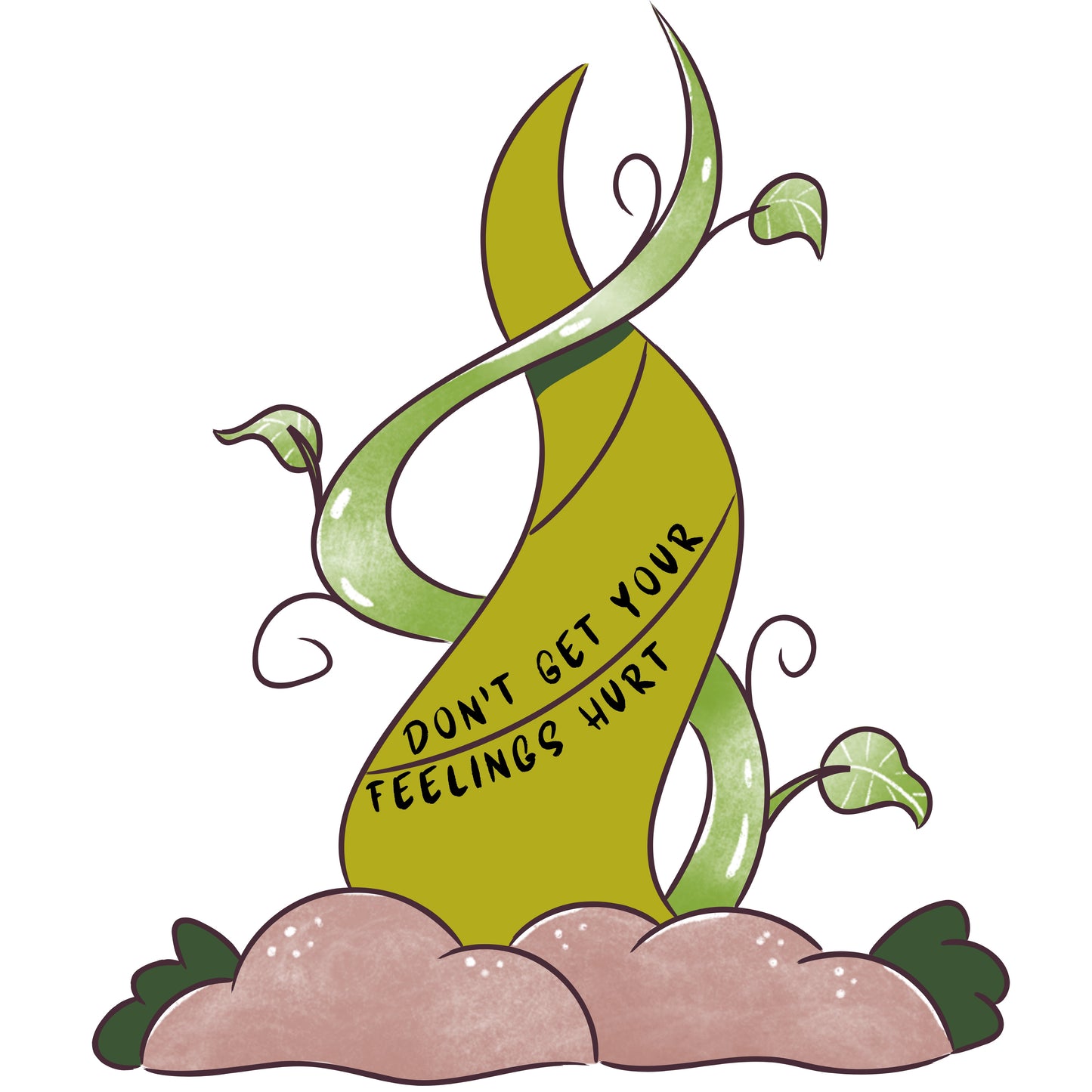 Lumpy Beanpole and Dirt Sticker