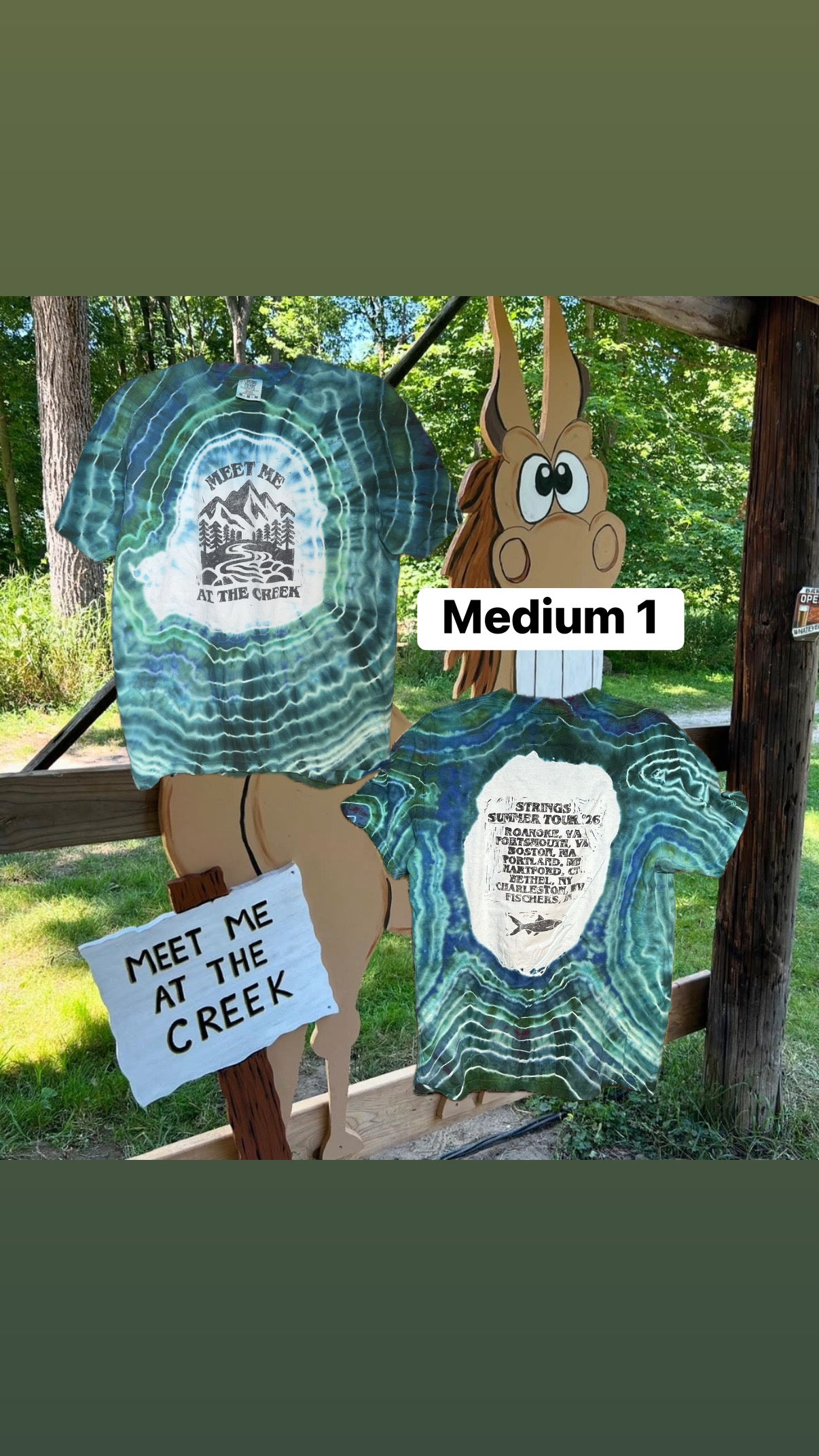 MMATC Ice Dye Tour Shirts