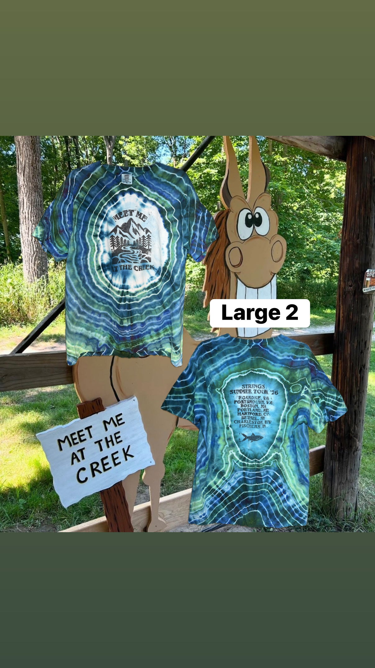 MMATC Ice Dye Tour Shirts