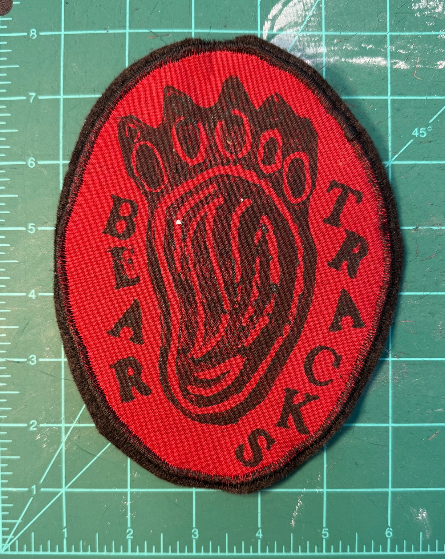 Ole Slew/Bear Tracks  Sew On Patch