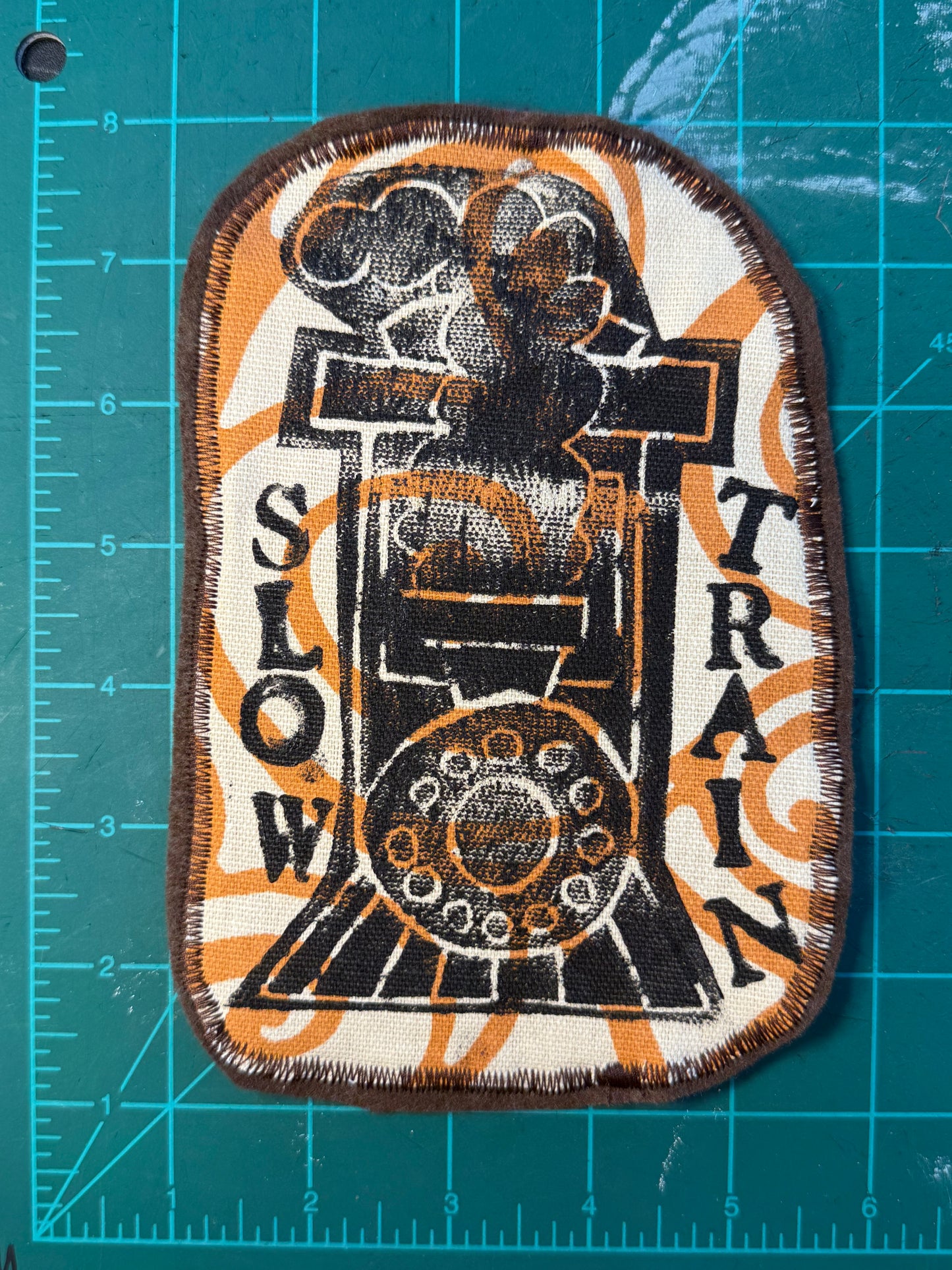 Slow Train/Long Ride Sew On Patch