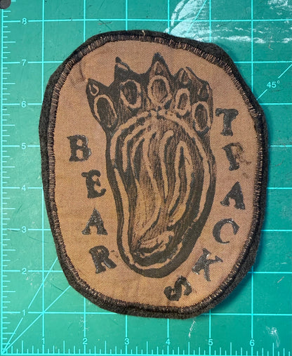 Ole Slew/Bear Tracks  Sew On Patch