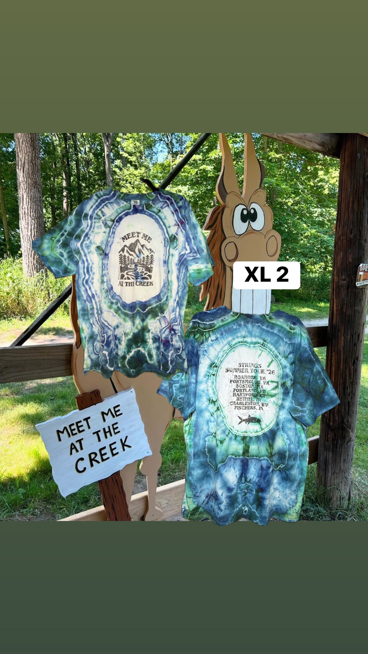 MMATC Ice Dye Tour Shirts
