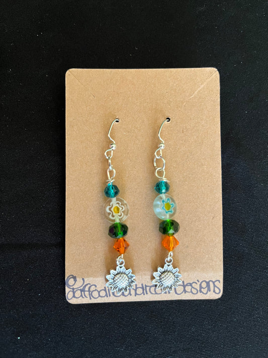 sunflower dangles